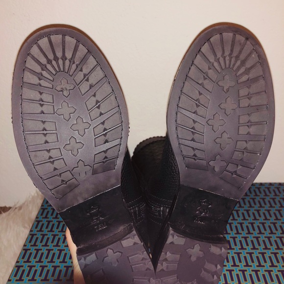 *SOLD* Tory Burch Marion Quilted Riding Boots - Picture 4 of 8